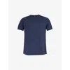 Lululemon Mens True Navy License To Train Stretch Recycled-polyester Blend T-shirt In True Navy