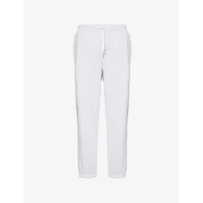Lululemon Mens Steady State Relaxed-fit Cotton-blend Jogging Bottoms Heather Core Ult L-grey