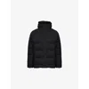 Lululemon Mens Black Wunder Hooded Woven-down Jacket Xs In Black