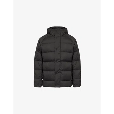 Lululemon Mens Black Wunder Puff Water-repellent Recycled-polyester Down-fill Ripstop Jacket