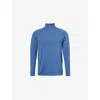 Lululemon Metal Vent Tech Half Zip In Night Sea/soft Denim