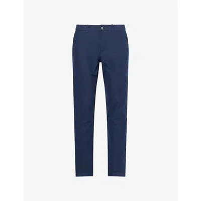 Lululemon Mens True Navy Abc Slim-fit Stretch-woven Trousers