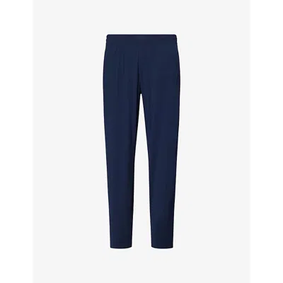 Lululemon Mens True Navy Pace Breaker Regular-fit Stretch-woven Jogging Bottoms Xl