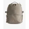Lululemon Mens Warm Ash Grey New Crew Branded Shell Backpack