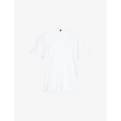 Lululemon Mens White Striped Uv-protective Mesh Tennis T-shirt Xl