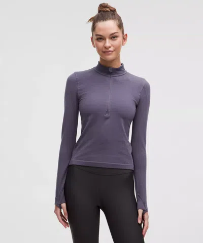 Lululemon Merino Wool-blend Base Layer Half Zip