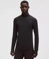 Lululemon Merino Wool-blend Half-zip Base Layer