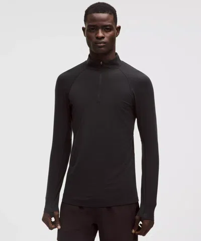 Lululemon Merino Wool-blend Half-zip Base Layer