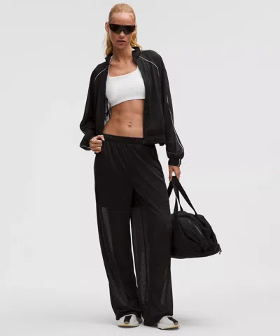 Lululemon Mesh High-rise Wide-leg Training Pant