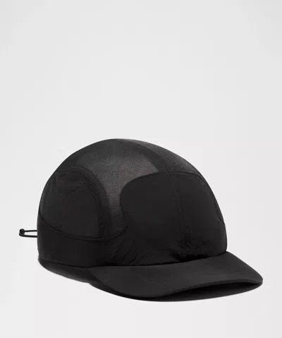 Lululemon Mesh-panelled Running Cap In Black