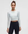 Lululemon Mesh Panelled Training Long Sleeve Shirt