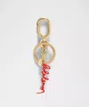 Lululemon Metal Script Keychain