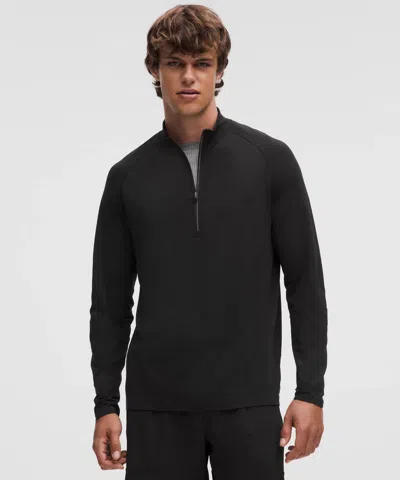 Lululemon Metal Vent Tech Half Zip In Black
