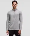 Lululemon Metal Vent Tech Half Zip In Gray