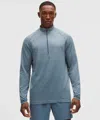 Lululemon Metal Vent Tech Half Zip In Blue