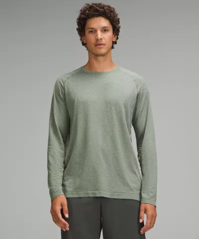 Lululemon Metal Vent Tech Long-sleeve Shirt In Green