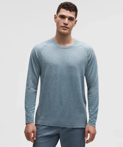 Lululemon Metal Vent Tech Long-sleeve Shirt In Blue