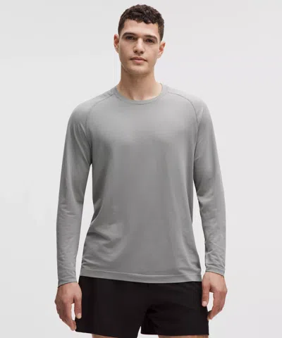 Lululemon Metal Vent Tech Long-sleeve Shirt In Gray