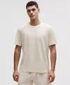 Lululemon Metal Vent Tech Relaxed-fit Short-sleeve Shirt In Neutral