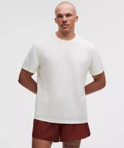 Lululemon Metal Vent Tech Relaxed-fit Short-sleeve Shirt In White