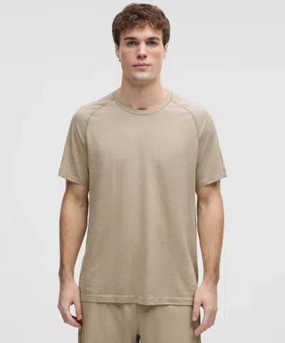 Lululemon Metal Vent Tech Short-sleeve Shirt In Brown