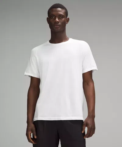 Lululemon Metal Vent Tech Short-sleeve Shirt In White