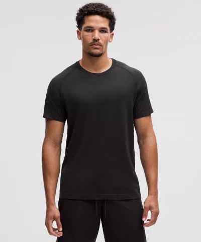 Lululemon Metal Vent Tech Short-sleeve Shirt In Black