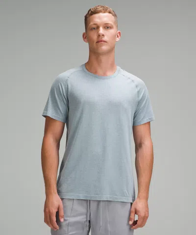 Lululemon Metal Vent Tech Short-sleeve Shirt In Blue