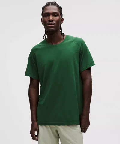 Lululemon Metal Vent Tech Short-sleeve Shirt In Green