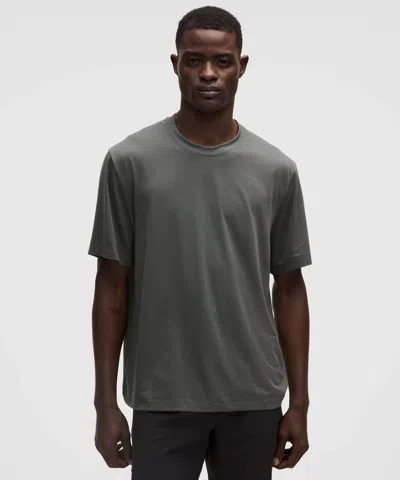 Lululemon Mile Maker Mesh Short-sleeve T-shirt In Gray
