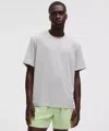 Lululemon Mile Maker Mesh Short-sleeve T-shirt In White