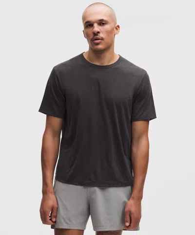 Lululemon Mile Maker Mesh Short-sleeve T-shirt In Gray