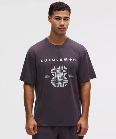 Lululemon Mile Maker Mesh T-shirt In Purple