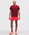 Lululemon Mile Maker Ripstop Lined Short 4"