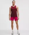 Lululemon Mile Maker Ripstop Lined Short 6" In Pink