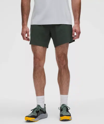 Lululemon Mile Maker Run Crew Ripstop Lined Short 6"