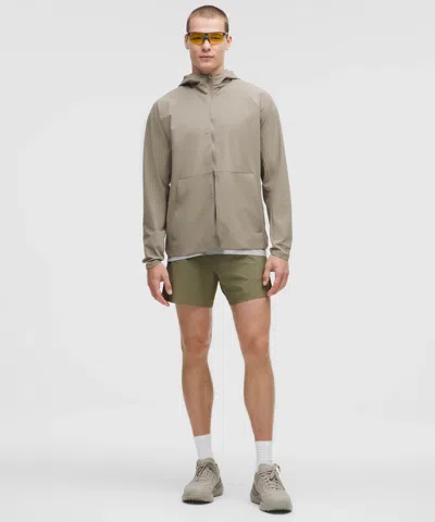 Lululemon Mile Maker Run Crew Ripstop Lined Short 6"