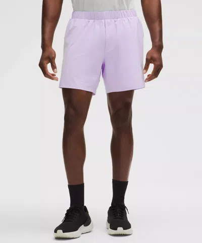 Lululemon Mile Maker Run Crew Ripstop Lined Shorts 6"