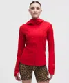 Lululemon Mist Over Windbreaker In Red