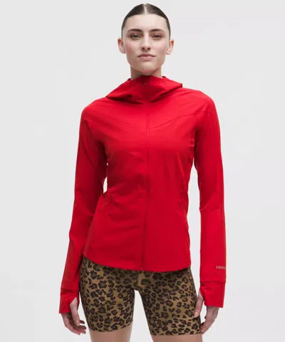 Lululemon Mist Over Windbreaker In Red