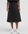 Lululemon Modal-blend High-rise A-line Midi Skirt