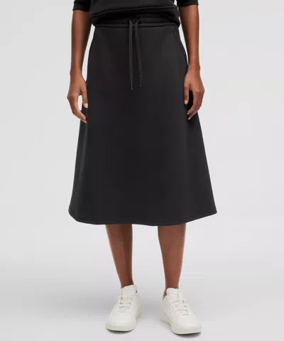 Lululemon Modal-blend High-rise A-line Midi Skirt