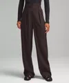 Lululemon Modal-blend Pleated High-rise Trousers Regular