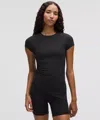 Lululemon Modal-silk Asymmetrical-hem T-shirt