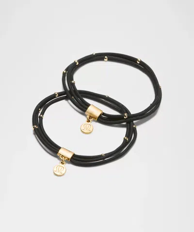 Lululemon Multi-band Charm Hair Elastics