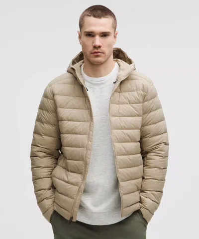 Lululemon Navigation 700-down-fill Hoodie In Brown