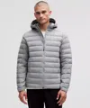 Lululemon Navigation Down Hoodie In Gray