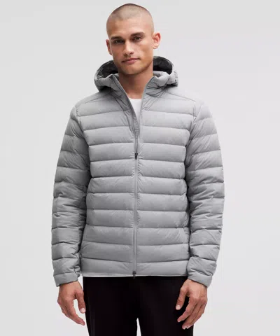 Lululemon Navigation Down Hoodie In Gray