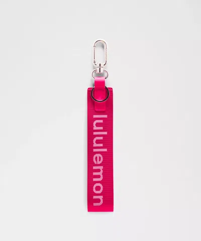 Lululemon Never Lost Keychain