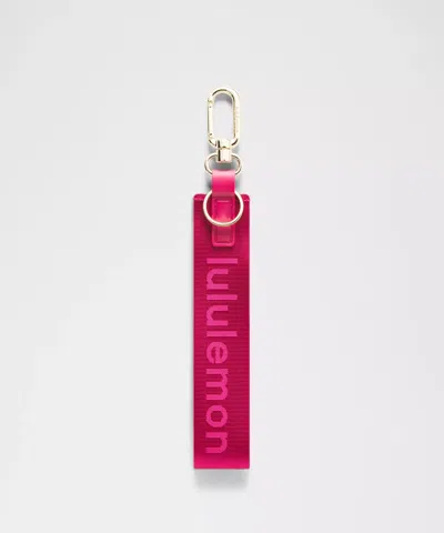 Lululemon Never Lost Keychain